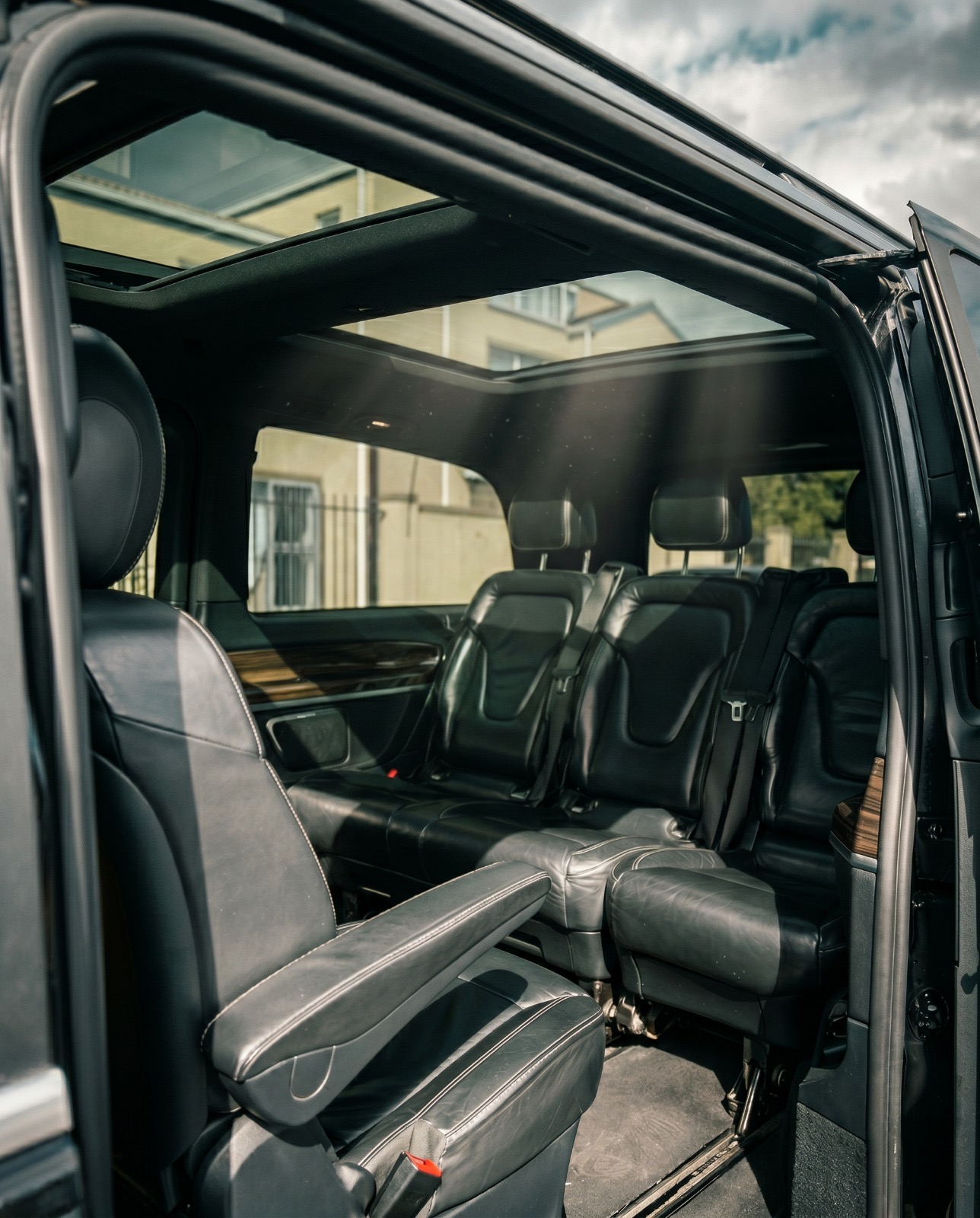 Luxury interior chauffeur Cape Town